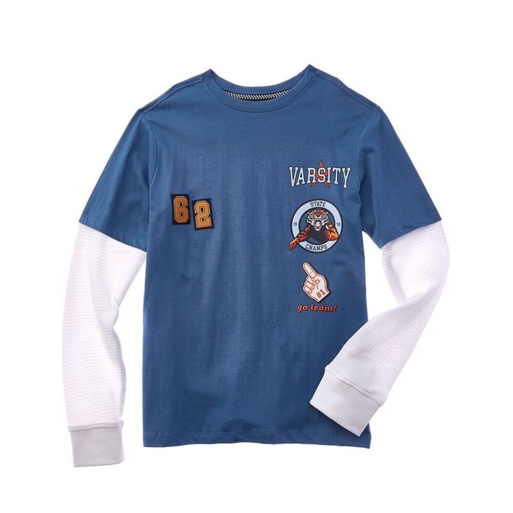 Sovereign Code Boys  Harper Shirt, Blue